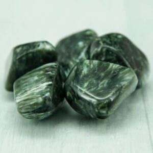 Seraphinite Tumbled Stones