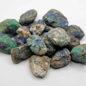 Azurite in Malacite