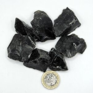 Black Obsidian Chunks