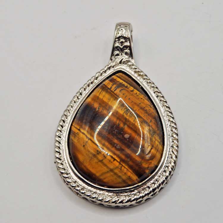 Large Tigers Eye Pendant