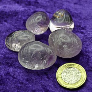"Jelly" Amethyst Tumbled Stones