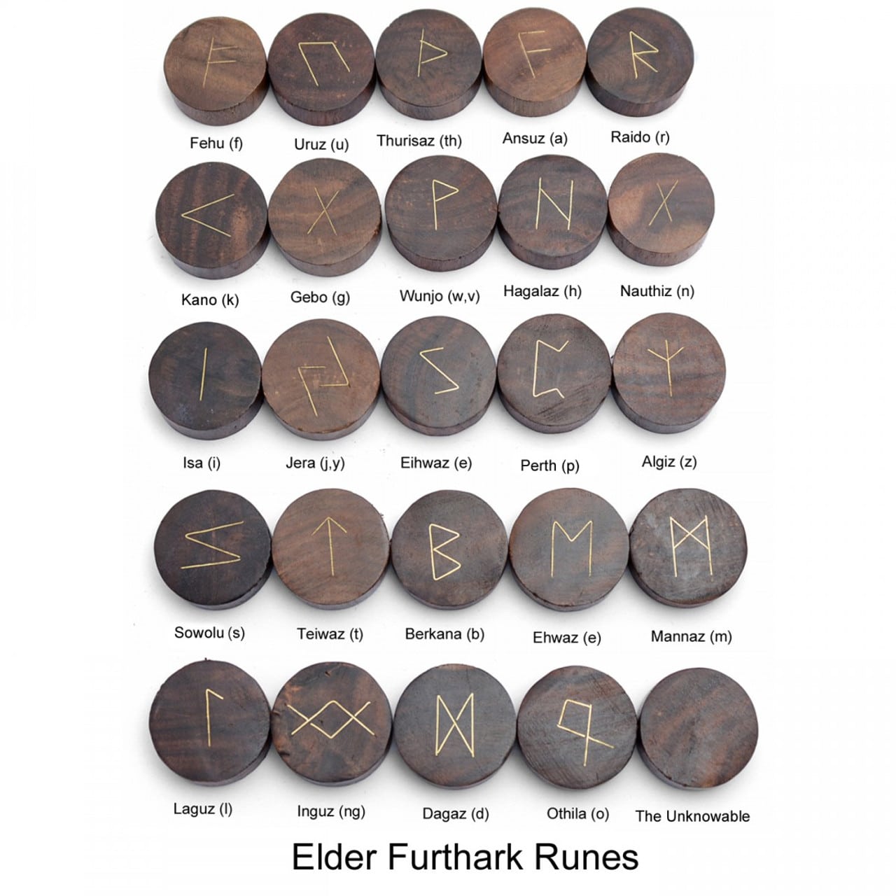 Shrine Runes Crystal Runes Stone Sets - The Zentist of York