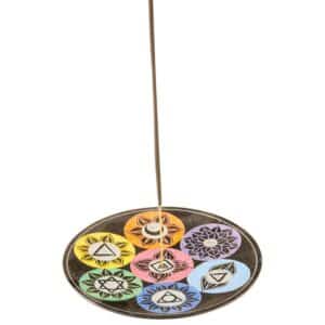 7-chakra-rainbow-incense-stick-holder-12-5cm-hand-painted-design-soapstone