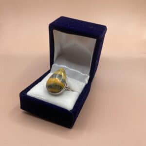 Bumblebee Jasper Ring